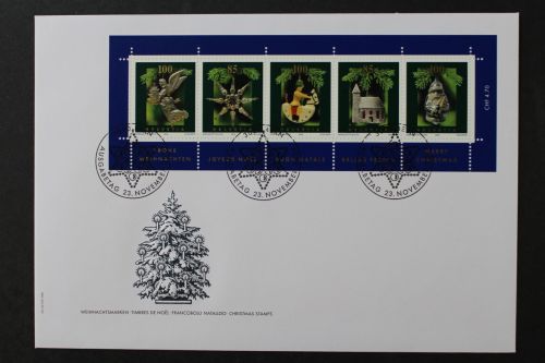 Schweiz, MiNr. Block 37, FDC