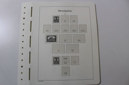Leuchtturm, Memel 1920-1923 + 1939, SF-System