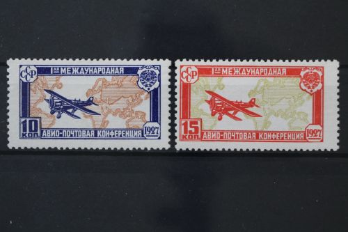 Sowjetunion, MiNr. 326-327, Falz