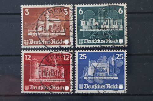 Deutsches Reich, MiNr. 576-579, gestempelt