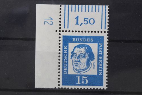 Berlin, MiNr. 203 Ecke links oben, DZ 12, postfrisch