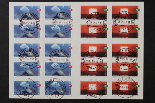 Deutschland (BRD), MiNr. 3445-3446 skl. FB 85, gestempelt