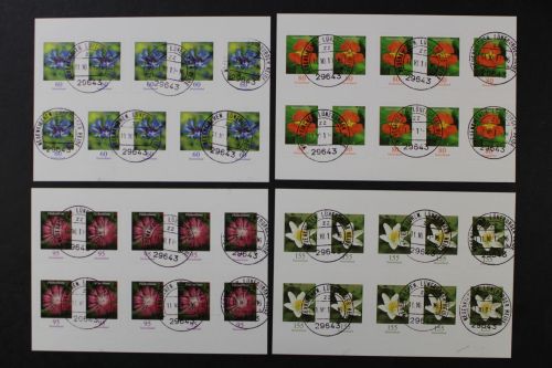 Deutschland (BRD), MiNr. 3481-3484 skl. FB 88-91, gestempelt