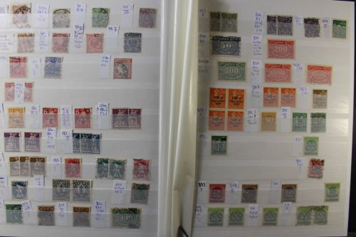 Abarten & Plattenfehler Sammlung in 2 Alben