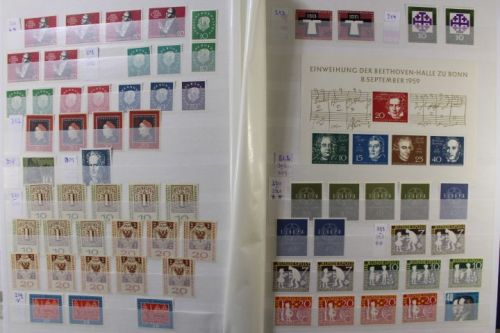 Deutschland, Dublettenposten ab den 1950er Jahren bis zum Jahr 2000