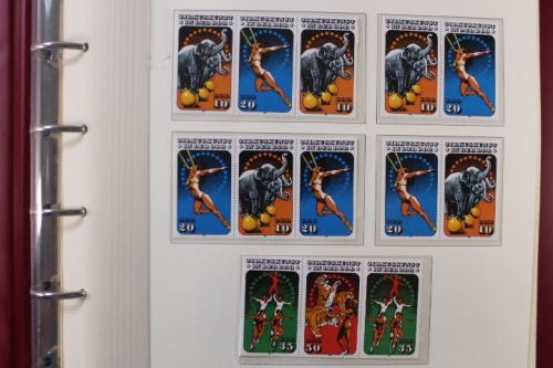 DDR Zusammendruck-Kombinationen 1985-1988