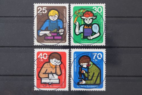 Deutschland (BRD), MiNr. 800-803 zentrisch Uelzen, EST