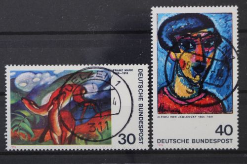 Deutschland (BRD), MiNr. 798-799 zentrisch Uelzen, EST