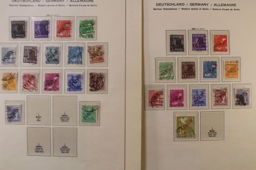 Berlin 1948-1990, gestempelte Sammlung