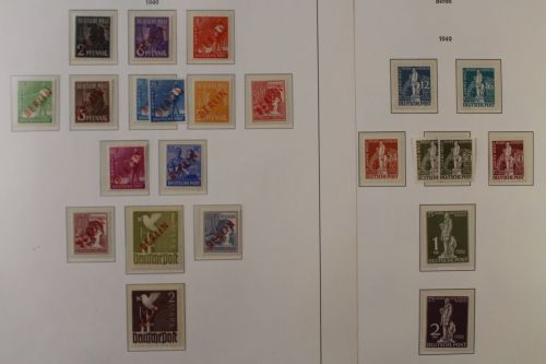Berlin 1948-1990, ungebrauchte bzw. postfrische Sammlung