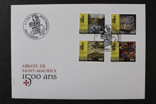 Schweiz, MiNr. 2375-2378, FDC