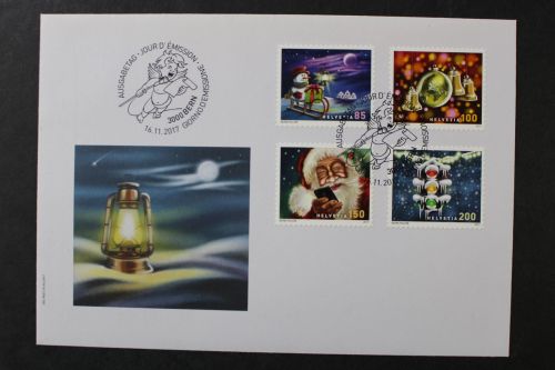 Schweiz, MiNr. 2520-2523, FDC