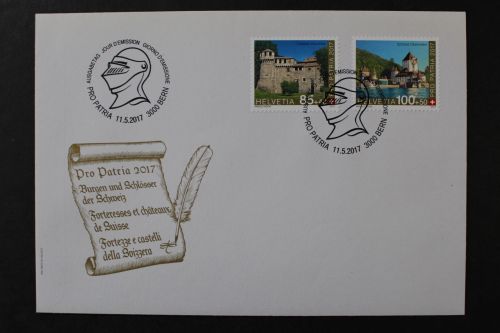 Schweiz, MiNr. 2493-2494, FDC