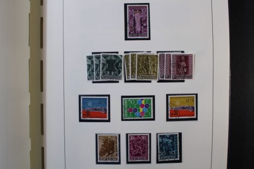Liechtenstein 1960-2007 in Leuchtturm Vordruckalben