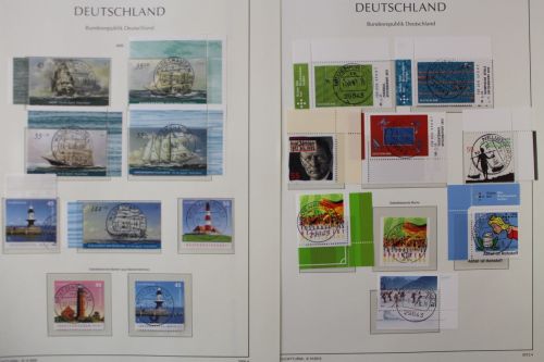 Deutschland (BRD) 2002-2013, gestempelte Sammlung
