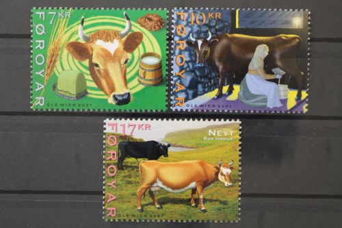 Färöer, MiNr. 1016-1018, postfrisch