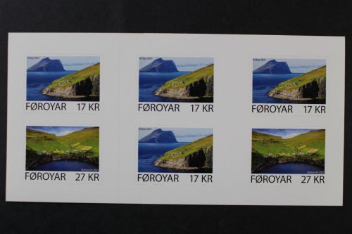 Färöer, MiNr. 1006-1007 skl. MH, postfrisch