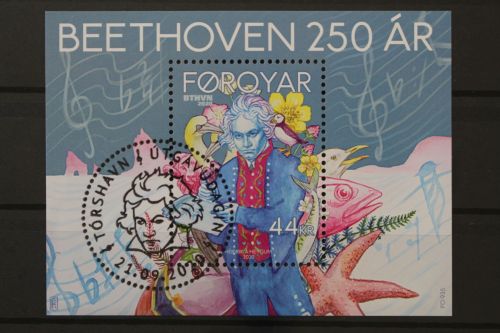 Färöer, MiNr. Block 56, gestempelt