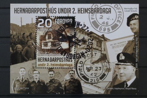 Färöer, MiNr. Block 55, gestempelt