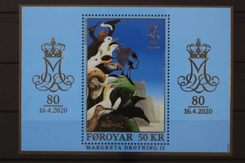 Färöer, Gemälde, MiNr. Block 54, postfrisch