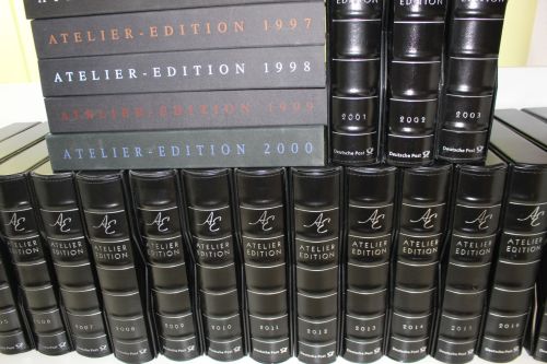 Deutsche Post Atelier-Editionen 1995-2018, 24 Ausgaben