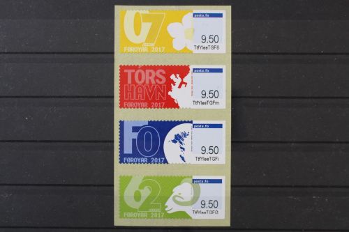 Färöer Automaten, MiNr. 37-40, postfrisch
