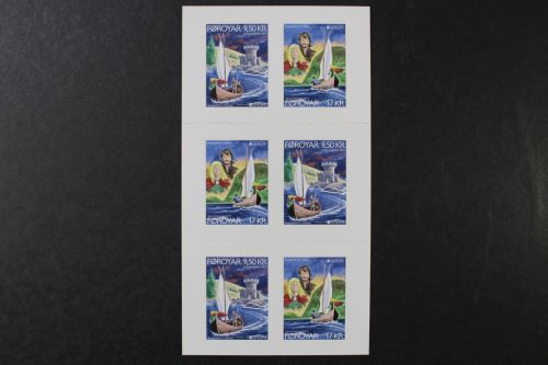 Färöer, MiNr. 894-895 skl. MH, postfrisch