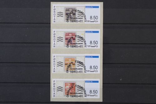 Färöer Automaten, MiNr. 29-32, gestempelt