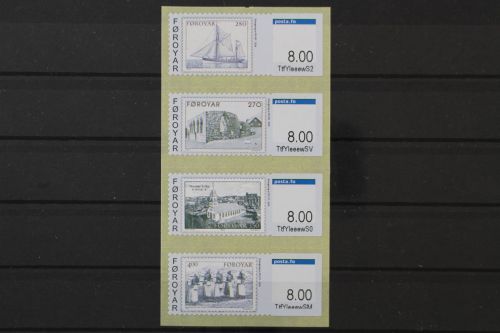 Färöer Automaten, MiNr. 25-28, postfrisch