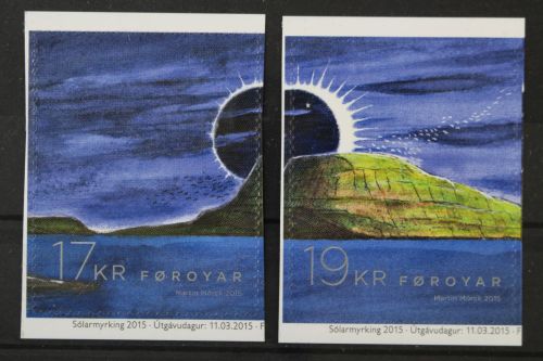 Färöer, MiNr. 832-833 skl., postfrisch