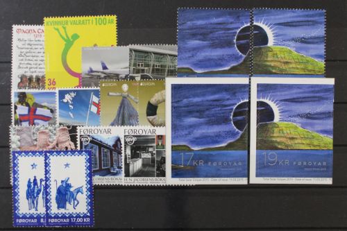 Färöer, MiNr. 822-845, Jahrgang 2015, postfrisch