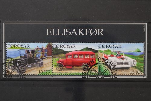 Färöer, Auto, MiNr. Block 28, gestempelt