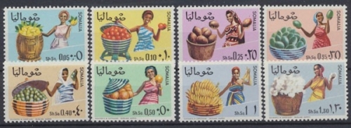 Somalia, MiNr. 121-128, postfrisch
