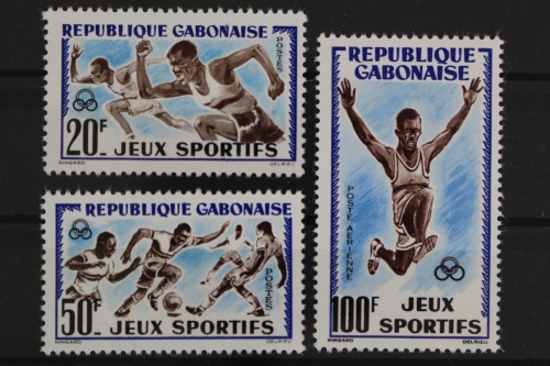 Gabun, MiNr. 172-174, postfrisch
