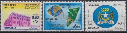 Somalia, MiNr. 57-59, postfrisch