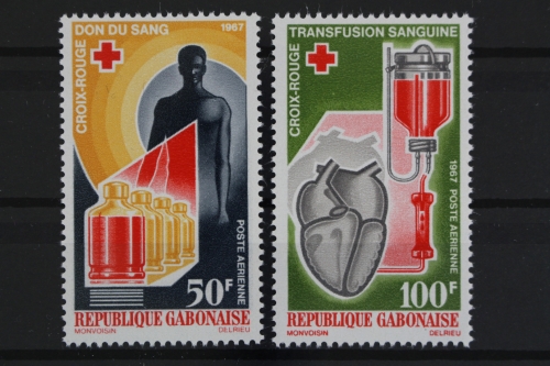 Gabun, MiNr. 279-280, postfrisch