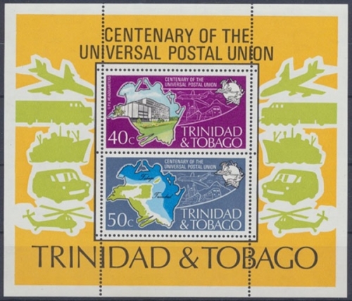 Trinidad und Tobago, Flugzeuge, MiNr. Block 12, postfrisch