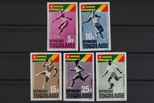 Togo, MiNr. 467-471 B, postfrisch