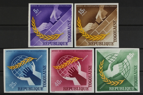 Togo, MiNr. 482-486 B, postfrisch