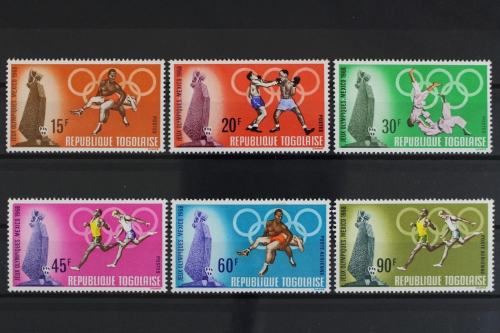 Togo, MiNr. 661-666, postfrisch