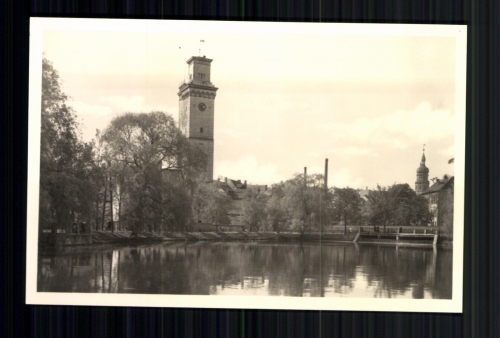 Altenburg, Thüringen, Teich und Kunstturm