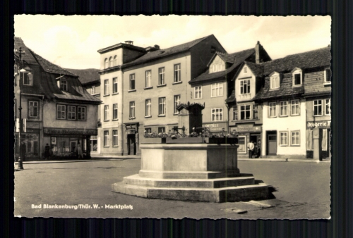 Bad Blankenburg/Thür.,Marktplatz