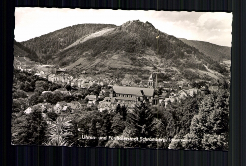 Schramberg, Schwarzwald, Ortsansicht der Uhren- und Fünftälerstadt