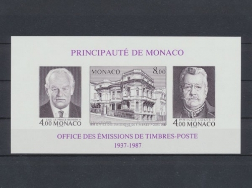 Monaco, MiNr. Block 37 B, postfrisch