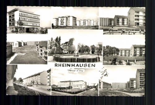 Rheinhausen, 9 Bilder Karte