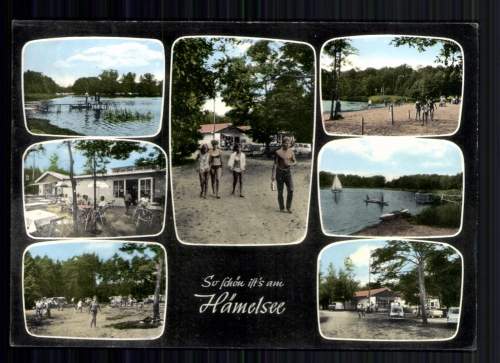 Hämelsee, LK Nienburg, Campingplatz, diverse Ansichten