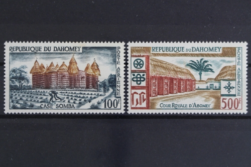 Dahomey, MiNr. 173 ungebraucht, 174 postfrisch/MNH