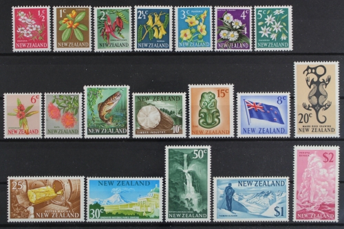 Neuseeland, MiNr. 456-474, postfrisch