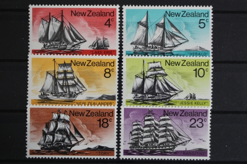 Neuseeland, MiNr. 651-656, postfrisch