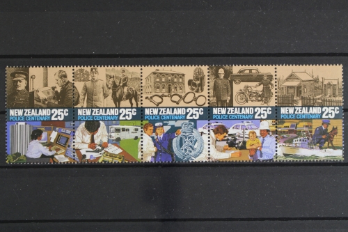 Neuseeland, MiNr. 949-953, Fünferstreifen, postfrisch